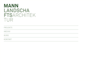 Tablet Screenshot of mann-la.de